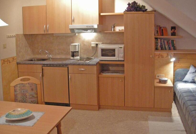 Standard studio with lake view, Staudacher Hof Das Romantische Haus