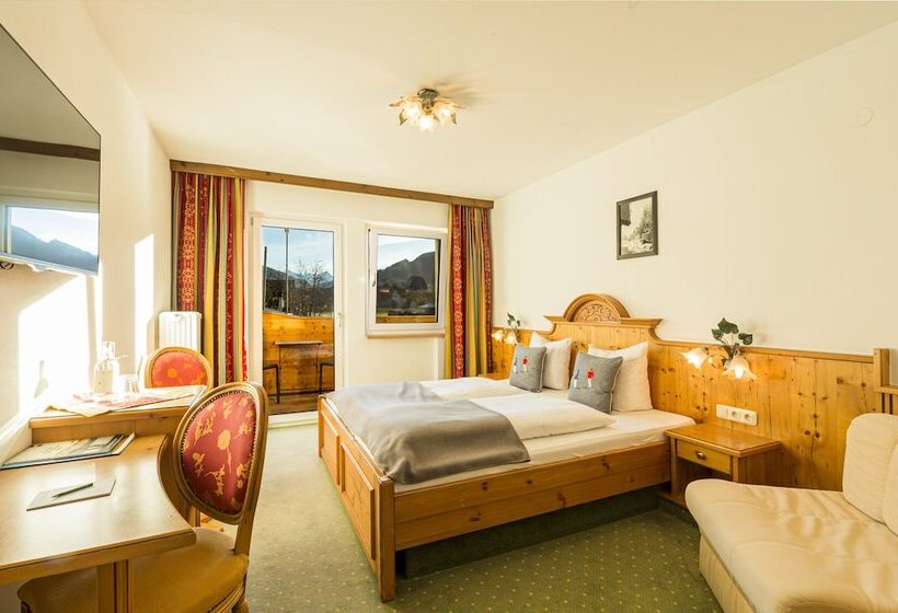 带阳台基本间, Lifesport Hotel Hechenmoos