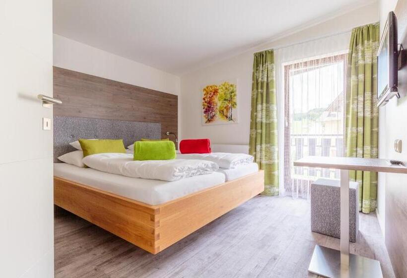 דירה בת חדר שינה 1 עם מרפסת, Vitalzeit Hotel Weber