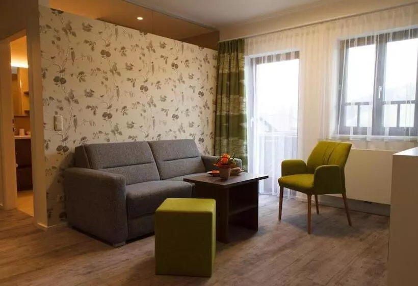 バルコニー付き1ベッドルームアパートメント, Vitalzeit Hotel Weber