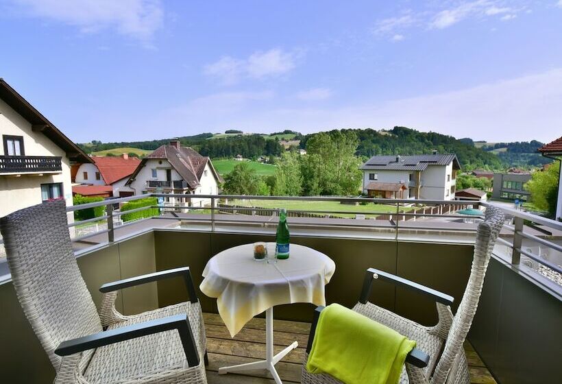 Comfort room with balcony, Vitalzeit Hotel Weber