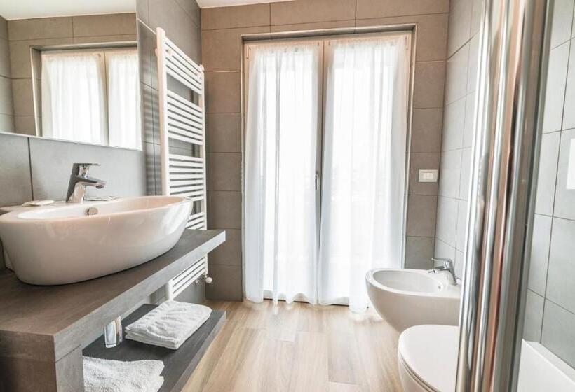 스탠다드 룸 호수 전망, Albergo Garni Francesco