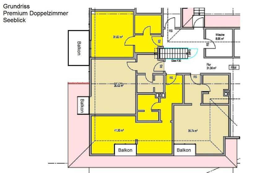Номер Премиум Вид на Озеро, Seevital