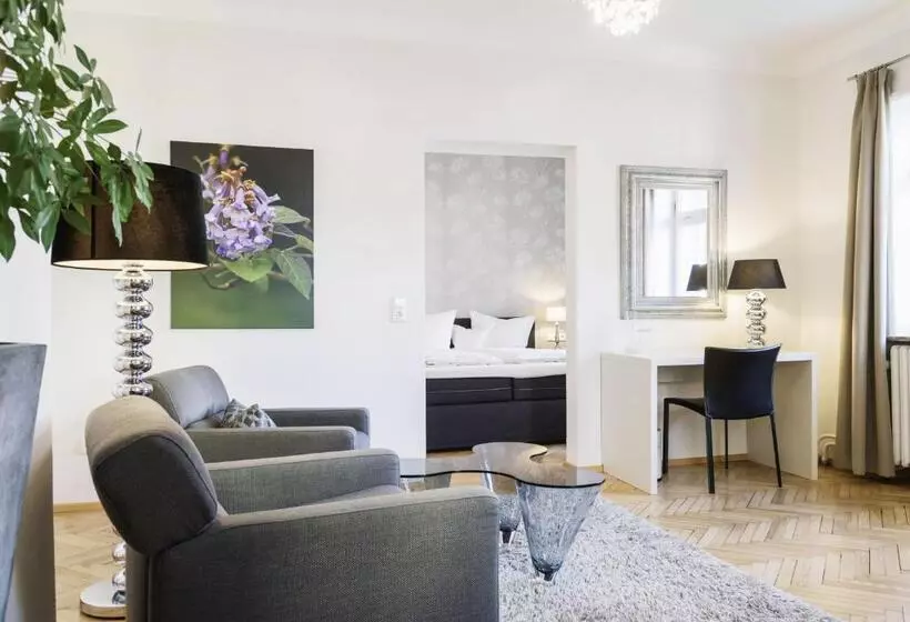 バルコニー付きデラックスルーム, Boutique Hotel Friesinger