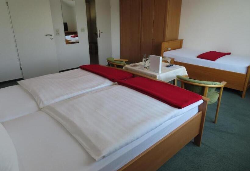 غرفة قياسية ثلاثية مطلة علي الحديقة, Gastehaus Spieker