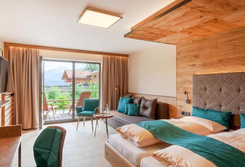 غرفة سوبيريور مزودة بشرفة, Biohotel Eggensberger