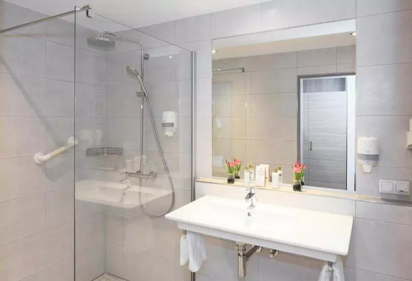 バルコニー付きスタンダードルーム, Kurhotel Grüttner Mit Eigenem Sole Thermal Schwimmbad 32 Grad Und Saunalandschaft