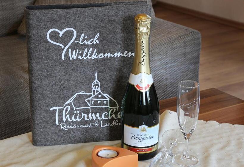 带2个卧室的公寓, Landhotel Thürmchen