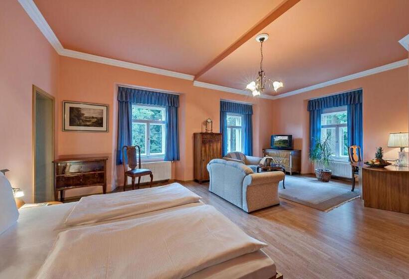 جناح جونيور مطل على الحديقة, Schloßhotel Althörnitz