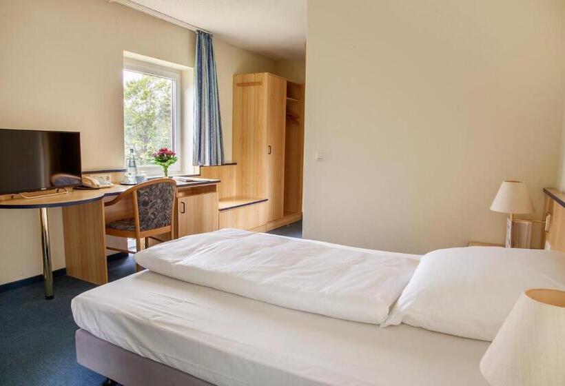 غرفة قياسية مزوَّدة بشُرفة, Schloßhotel Althörnitz