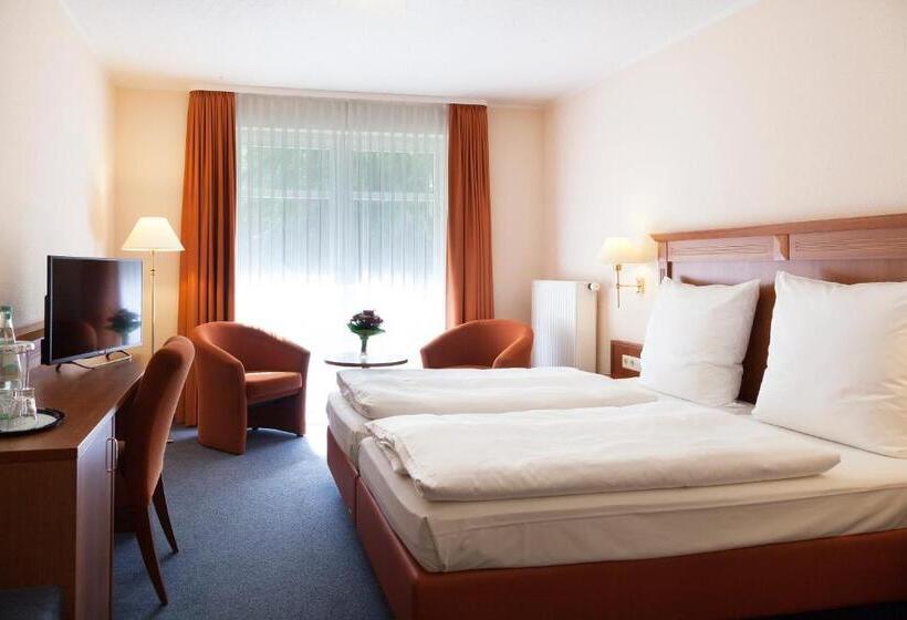 غرفة قياسية مزوَّدة بشُرفة, Schloßhotel Althörnitz