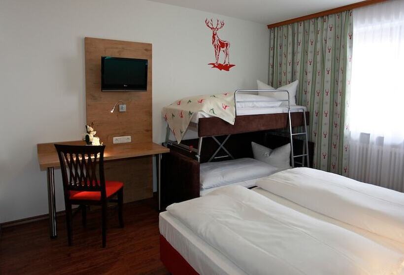 חדר סטנדרט לארבעה, Gasthof Hotel Höhensteiger