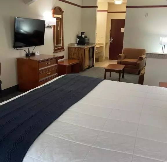 キングサイズベッドのスイートルーム, Budget Host Inn And Suites Cameron