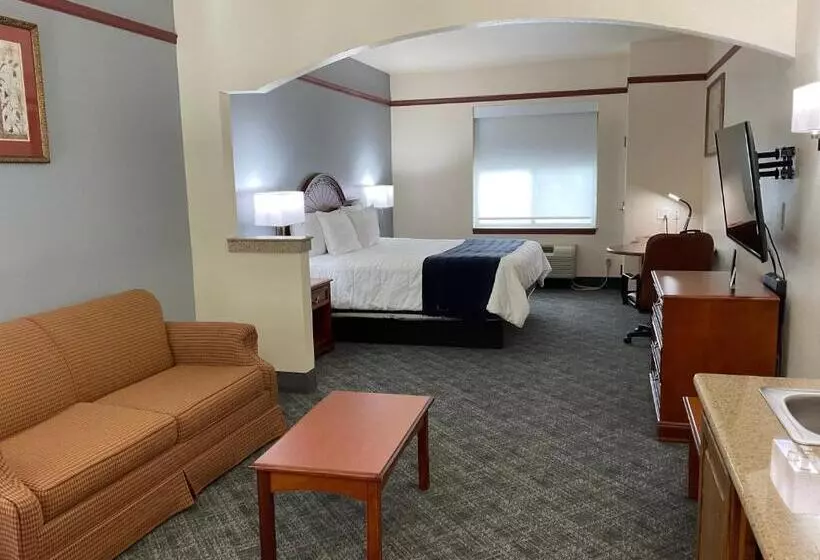 キングサイズベッドのスイートルーム, Budget Host Inn And Suites Cameron