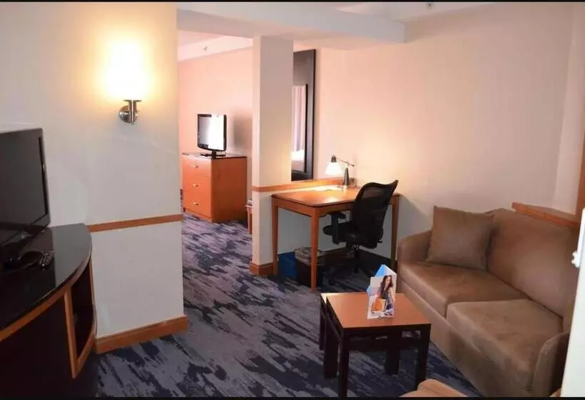 キングサイドベッドのスタンダードワンルーム, Fairfield Inn & Suites By Marriott Sault Ste. Marie