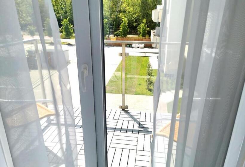 带阳台的豪华间, Lazur Apartamenty