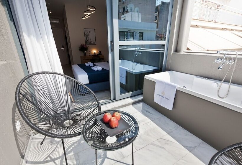 اتاق لوکس با چشم‌انداز شهر, Trendy Hotel By Athens Prime Hotels