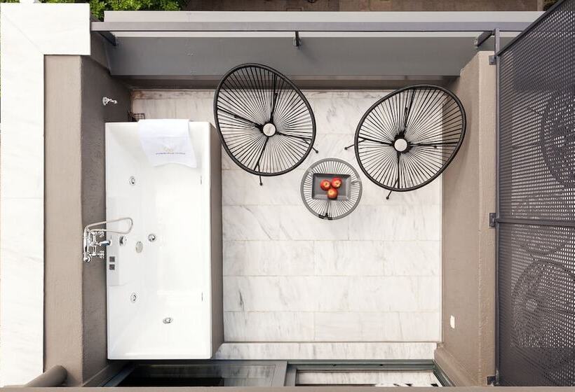 اتاق لوکس با چشم‌انداز شهر, Trendy Hotel By Athens Prime Hotels