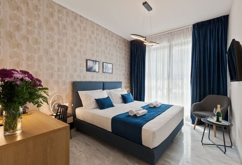 اتاق لوکس با چشم‌انداز شهر, Trendy Hotel By Athens Prime Hotels