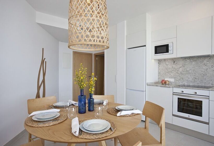 2침실 아파트 측면 바다 전망, Apartaments Posidonia