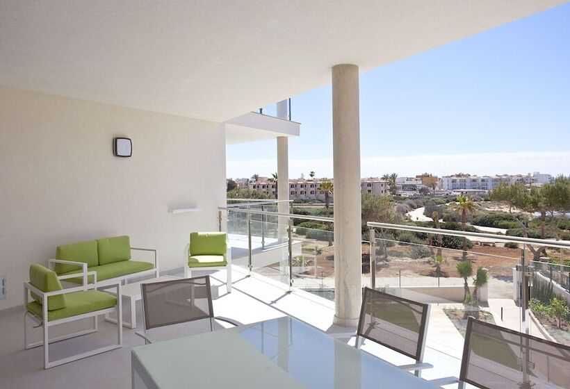 2침실 아파트 측면 바다 전망, Apartaments Posidonia