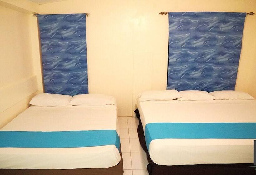 غرفة عائلية, Miami Heat Beach Resort