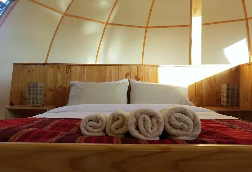 Standard-bungalow 3 Makuuhuonetta, Pichilemu Domos