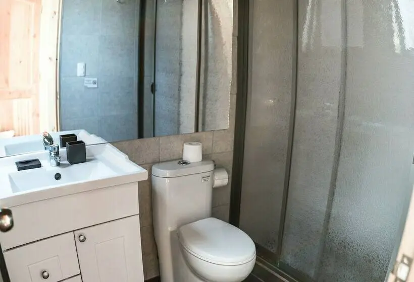 Standard-bungalow 3 Makuuhuonetta, Pichilemu Domos