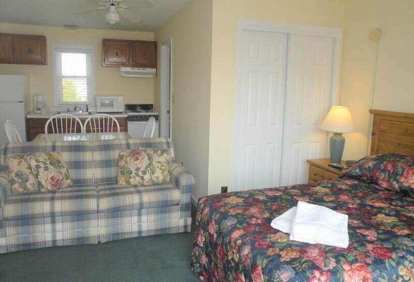 شقة غرفة واحدة مطلة على حمام السباحة, The Pelham Resort Motel