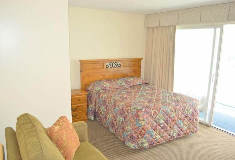 شقة غرفة واحدة مطلة على حمام السباحة, The Pelham Resort Motel