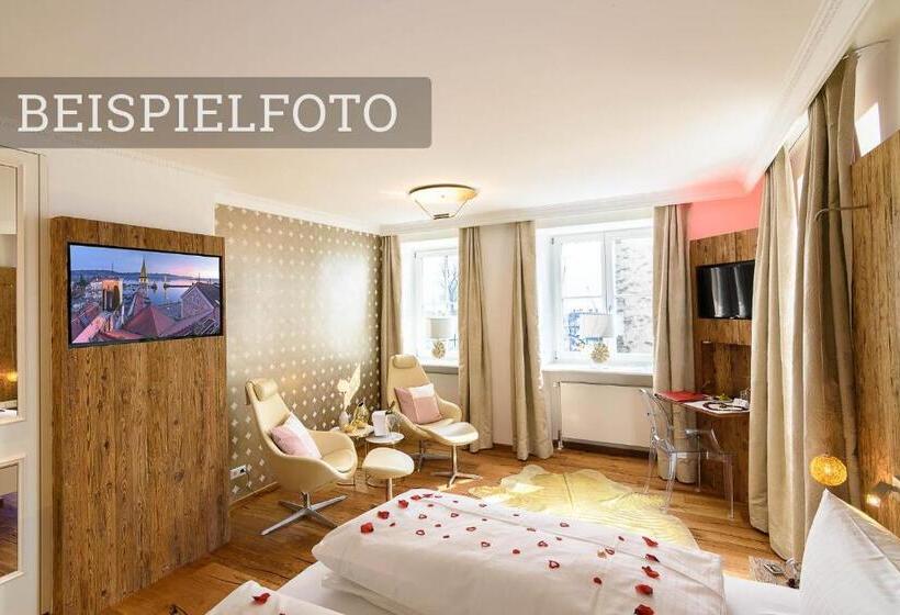 발코니 디럭스 룸, Yachthotel Helvetia Spa  Und Wellnessdomizil