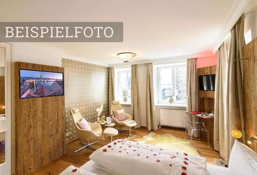 バルコニー付きデラックスルーム, Yachthotel Helvetia Spa  Und Wellnessdomizil