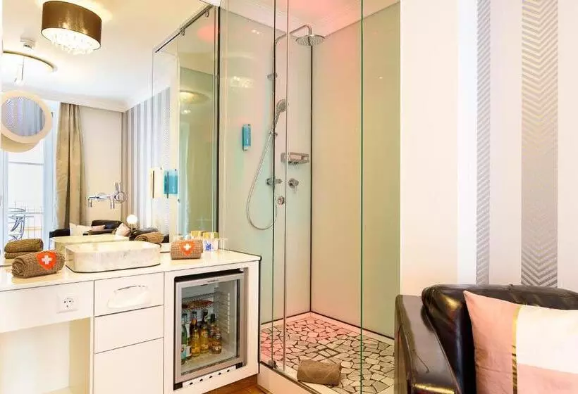 テラス付きジュニアスイート, Yachthotel Helvetia Spa  Und Wellnessdomizil