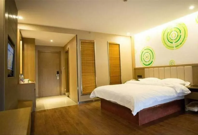 クイーンサイズベッドのスタンダードルーム, Greentree Inn Jiangsu Taizhou Dongfeng Road Express