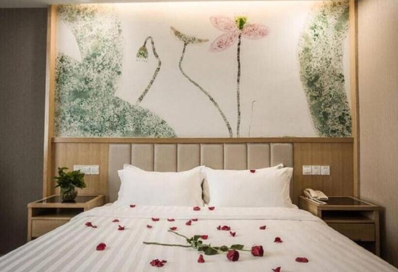 Номер Deluxe, Greentree Inn Jiangsu Taizhou Dongfeng Road Express