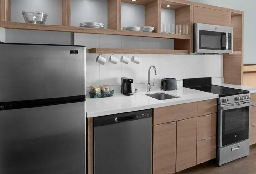 キングサイドベッドのスタンダードワンルーム, Towneplace Suites By Marriott Sacramento Rancho Cordova
