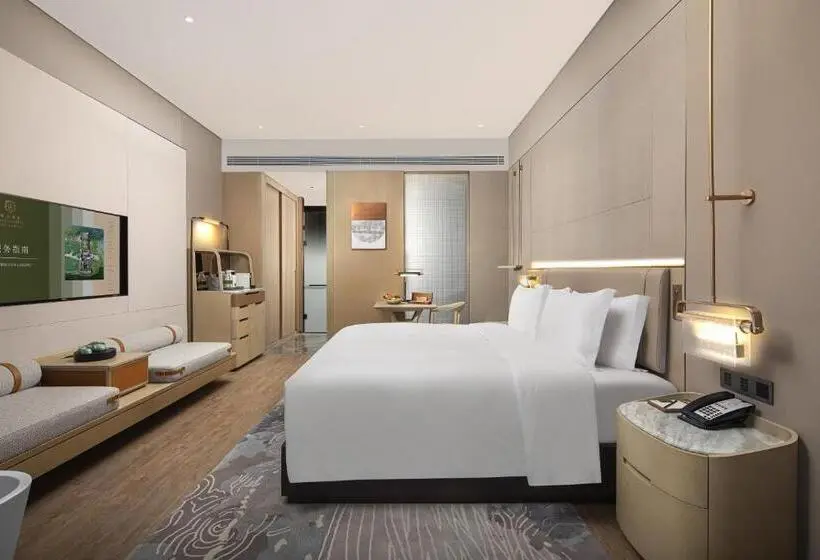 キングサイズベッドのデラックスルーム, Wonderland Hotel Ningbo International Conference Center