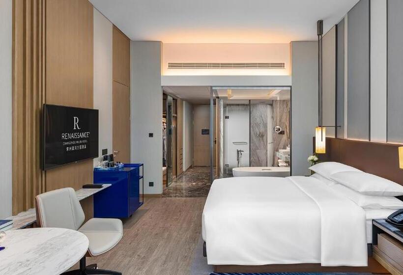 Номер Deluxe Кровать Кинг, Renaissance Changzhou Wujin