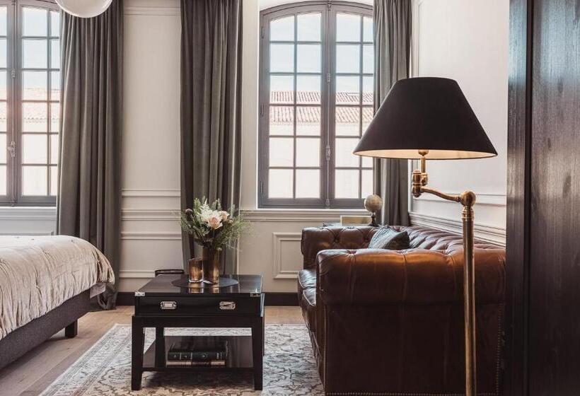 景色の見えるデラックスルーム, Château Laffitte Carcasset