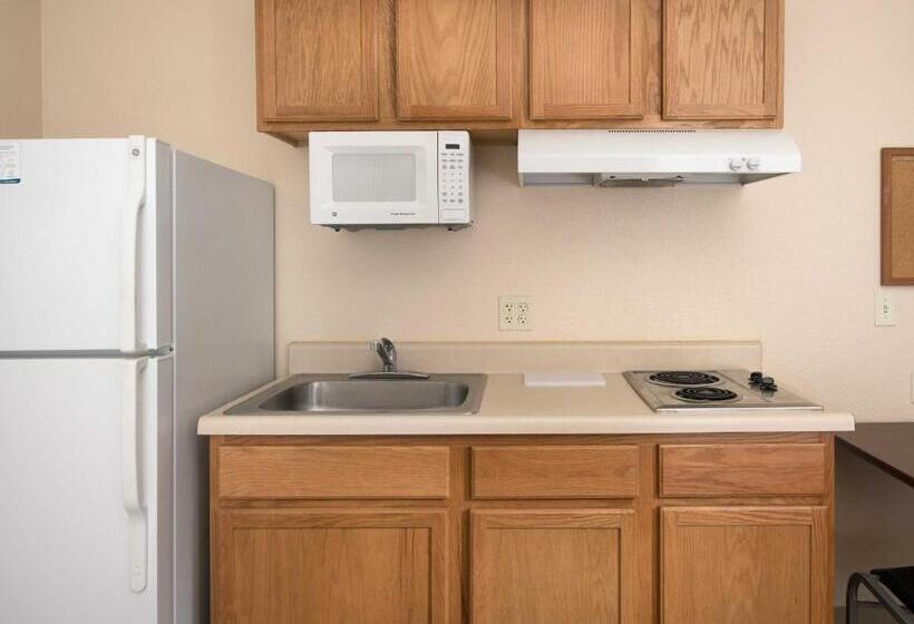Номер Стандарт 2 Двуспальные Кровати, Woodspring Suites Kansas City Mission