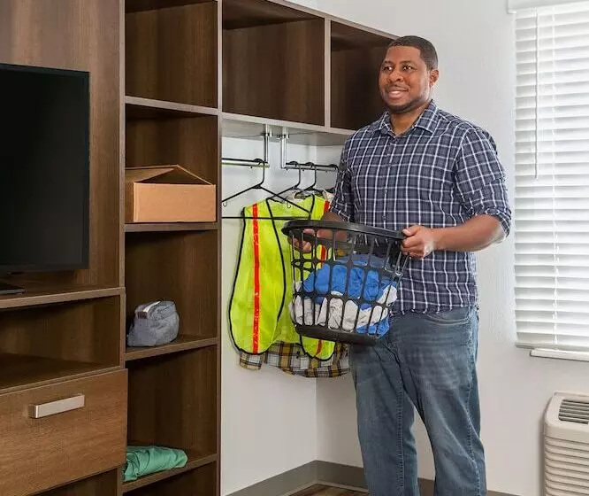 ２ダブルベッドのスタンダードルーム, Woodspring Suites Kansas City Mission
