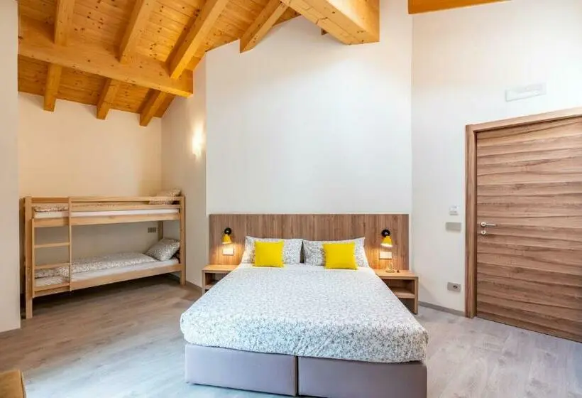 バルコニー付スタンダード４ベッドルーム, B & B Il Sottobosco