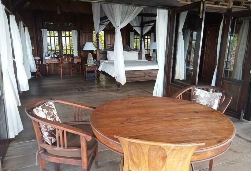 חדר סטנדרט עם מרפסת, Secret Moon Beach House