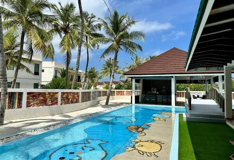 オーシャンビューファミリールーム, Oblu Xperience Ailafushi  All Inclusive With Free Transfers