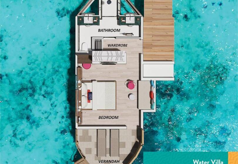 ویلای 1 خوابه, Oblu Xperience Ailafushi  All Inclusive With Free Transfers