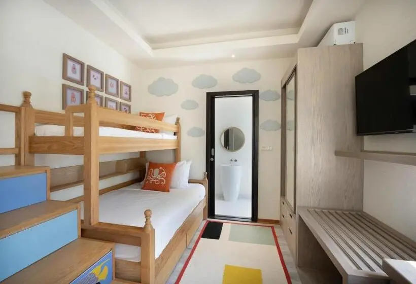 اتاق خانوادگی با چشم‌انداز دریا, Oblu Xperience Ailafushi - All Inclusive