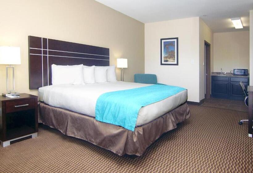 带大床的标准间, Americas Best Value Inn & Suites Cuero