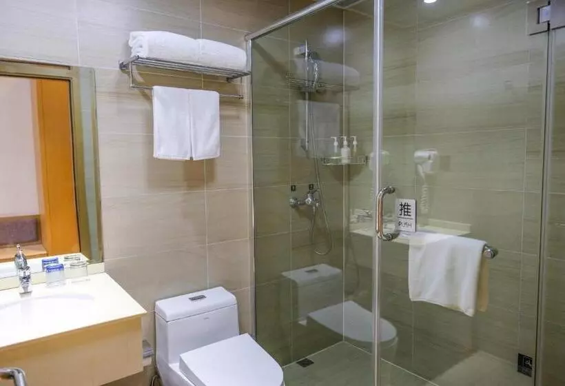اتاق لوکس, Shanghai Joyful Yard Hotel Free Shuttle Bus From Pudong Airport And Disneylan