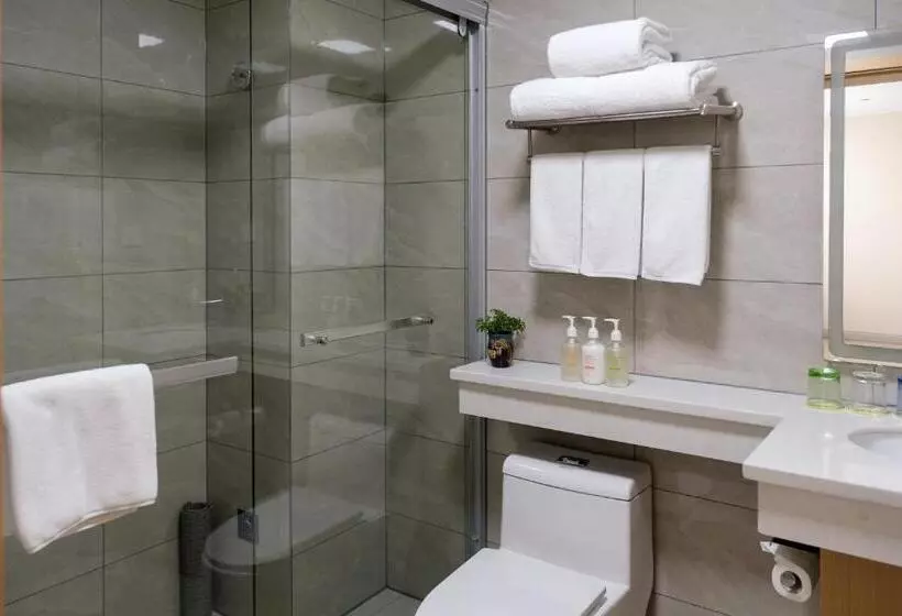 اتاق خانوادگی, Shanghai Joyful Yard Hotel Free Shuttle Bus From Pudong Airport And Disneylan