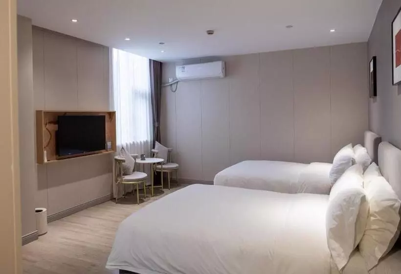 اتاق خانوادگی, Shanghai Joyful Yard Hotel Free Shuttle Bus From Pudong Airport And Disneylan